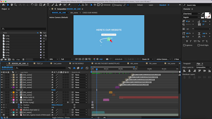 create custom resume or CV video portfolio and presentations