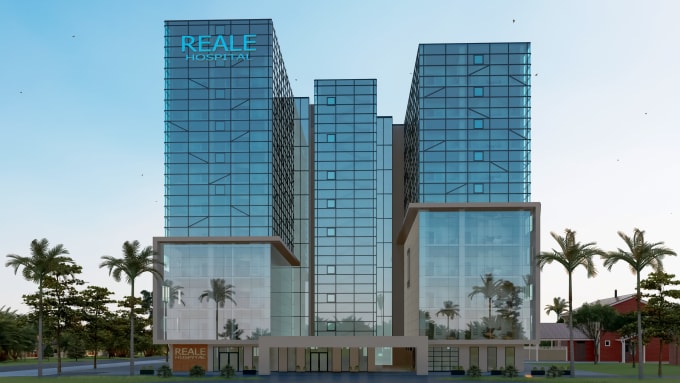 Top 5! I will design and render 3d exterior for your house, commercial building  for $20