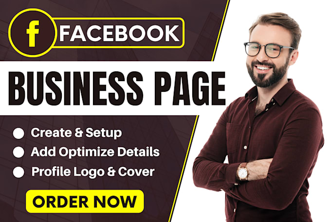 do facebook business page setup, fan page create, banner and cover design
