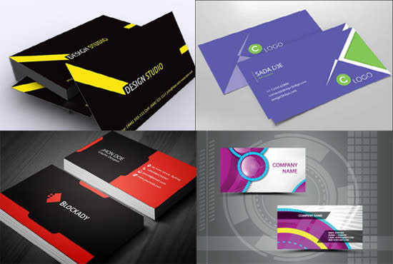 design double side business card