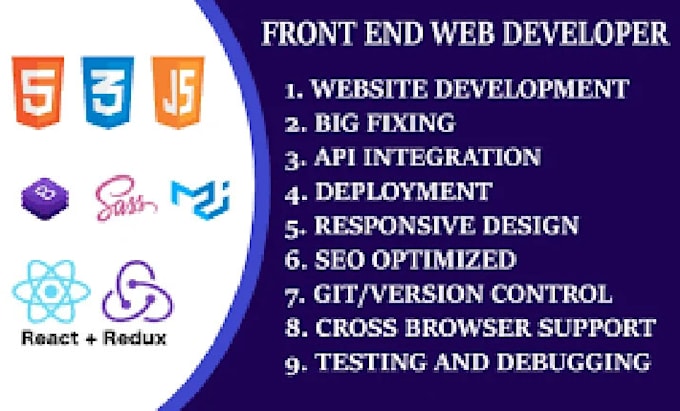 Design and develop modern website in html css by Olivharohman | Fiverr image.