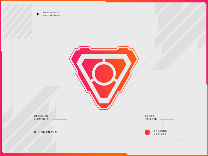 create futuristic cyberpunk style or mecha logo for you
