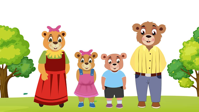 make 2d animation for kids
