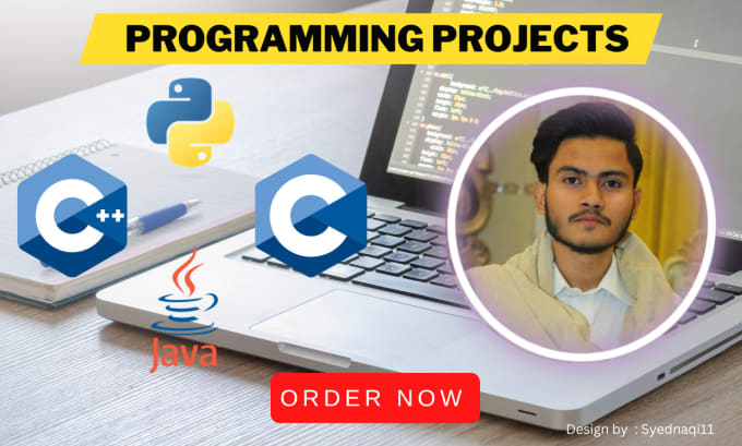 Do cpp, c , java and python programming projects by Syednaqi11 | Fiverr