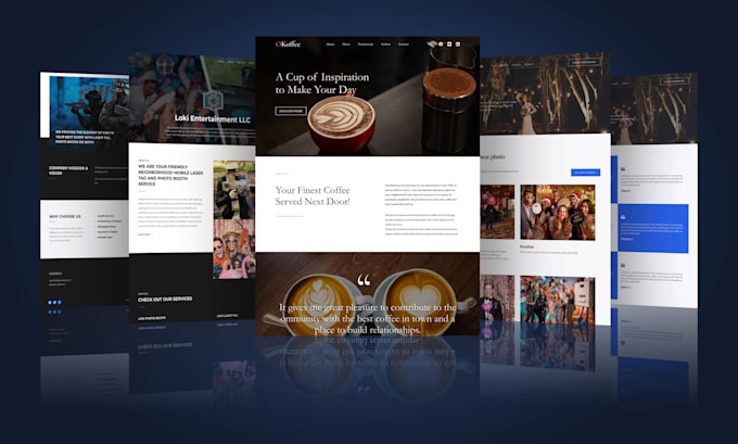 develop custom responsive website design in wordpress