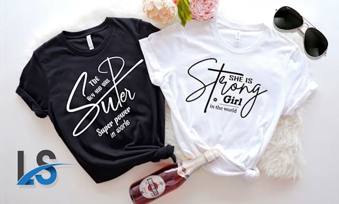 Do minimalist typography and custom t shirt design for you by Latest ...