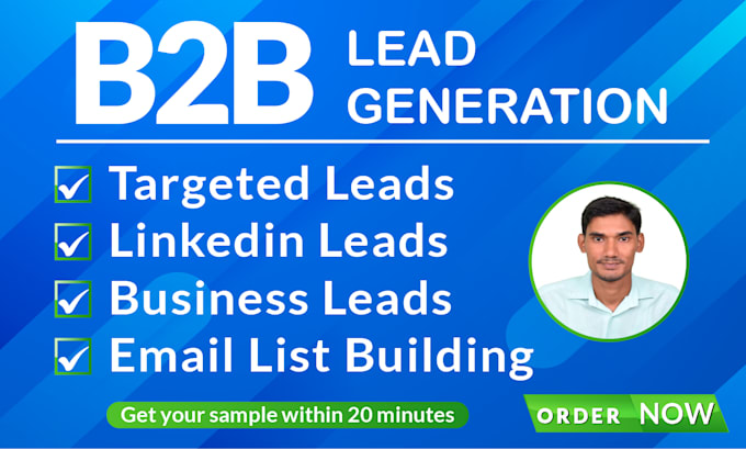 highly targeted b2b linkedin lead generation, business leads, prospect list