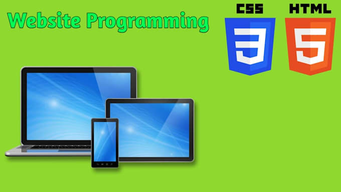 Be frontend dev for you using html and css and java script by ...