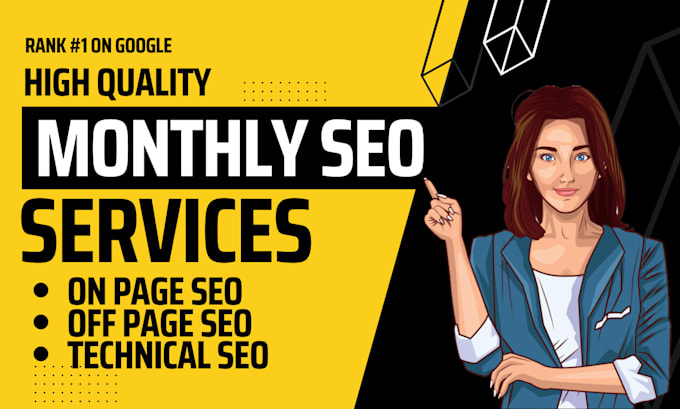 complete monthly SEO service with a free website audit