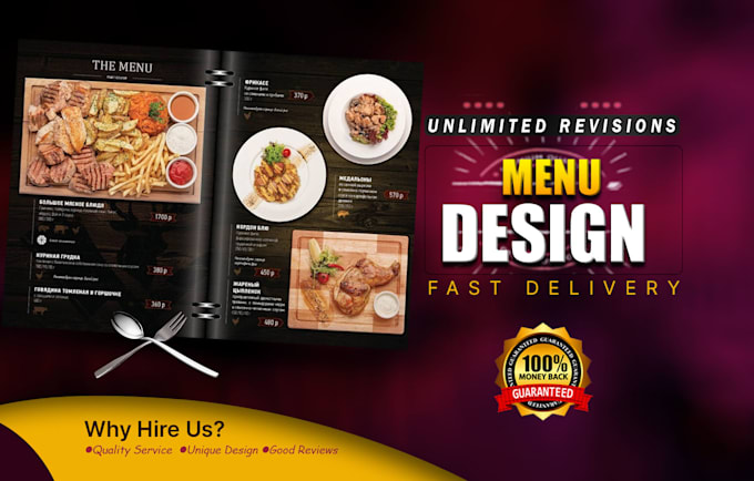 Design modern awesome restaurant menu and food menu by Freshy_design ...