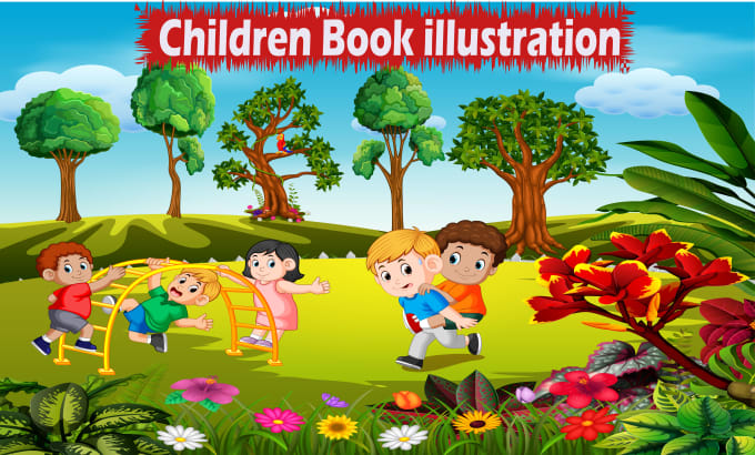 Draw children story book illustration and cover by Expert_ali14 | Fiverr