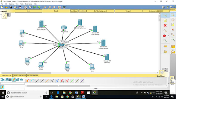 do cisco packet tracer projects