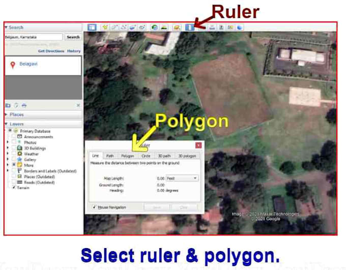 do any task related to google earth pro
