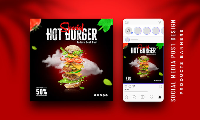 design ad creatives, web graphics, story images, posts, and banner ads for you