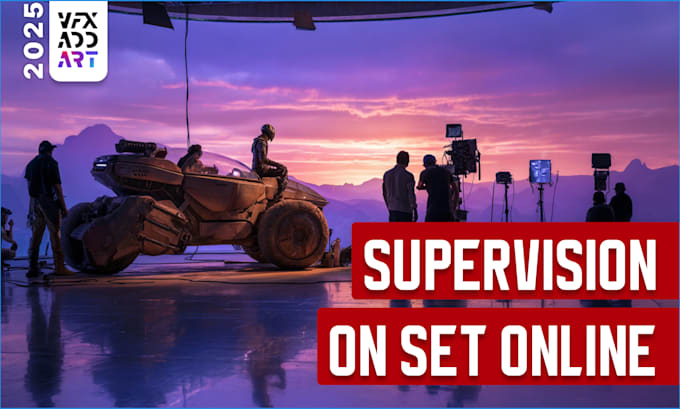 be vfx supervisor on set for your video project