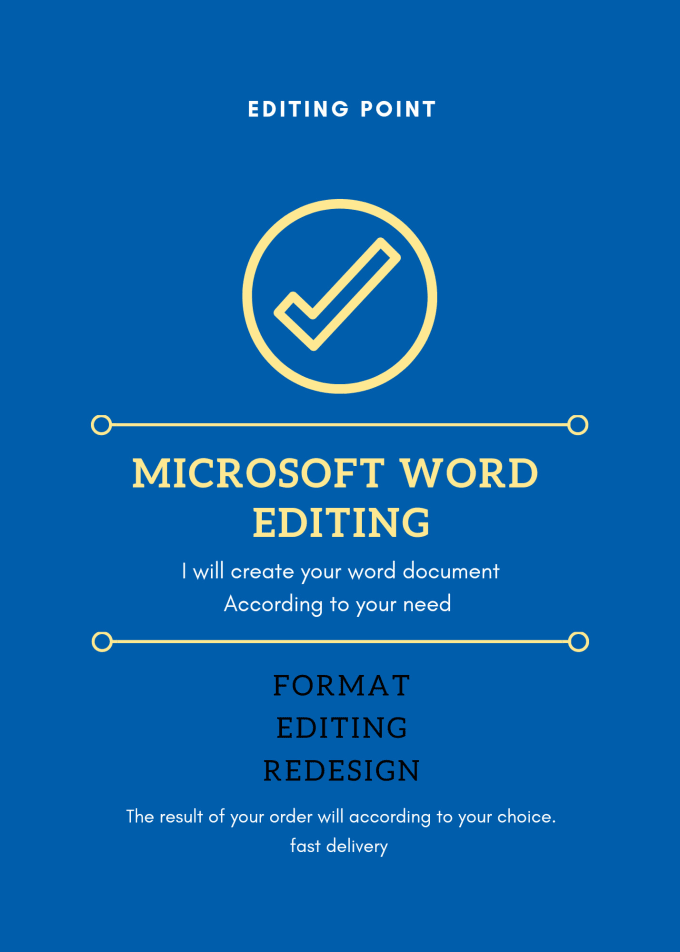 Design redesign and format your word document by emaanfatima861 fiverr