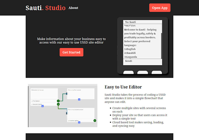 Create a single page website with html and css by Leroycep | Fiverr