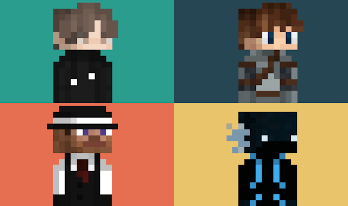 Make you a custom minecraft pixel art by Itsinsane_ | Fiverr