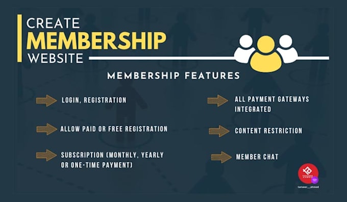develop wordpress membership or subscription website