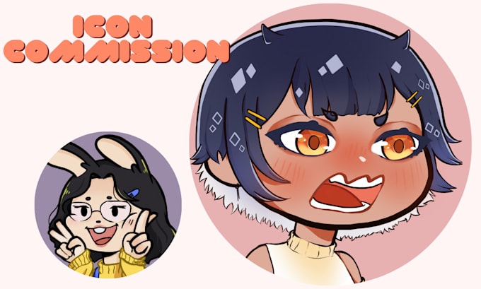 Make an icon, profile picture, avatar by Drowzeebun | Fiverr