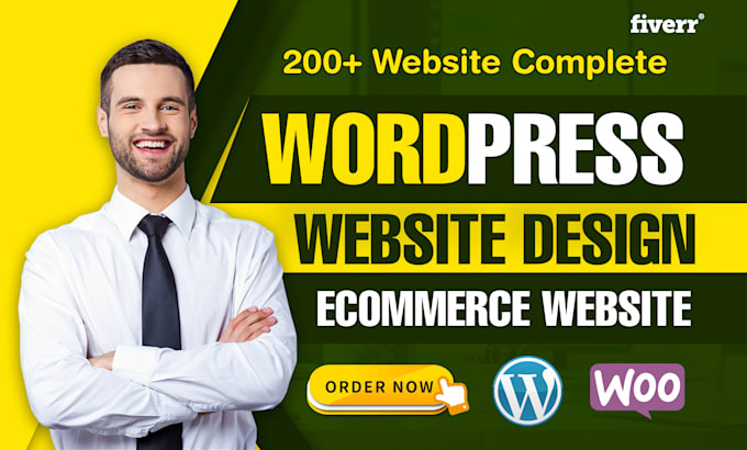 build wordpress ecommerce website design, wordpress business website development