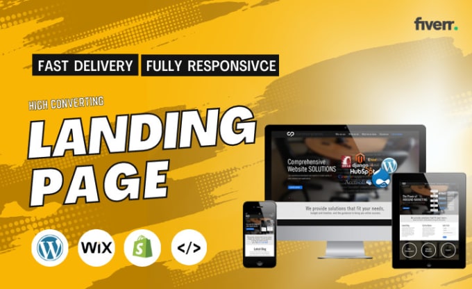 Fitty Landing Page  Landing page, Website design, Wordpress website design