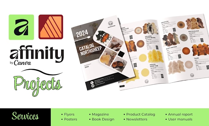 do any affinity publisher or affinity studio project