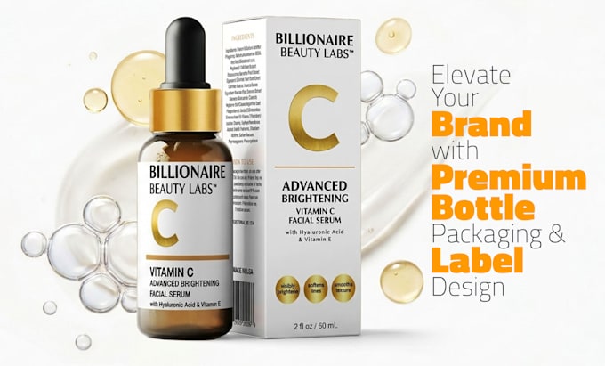 design professional packaging and label for global brands