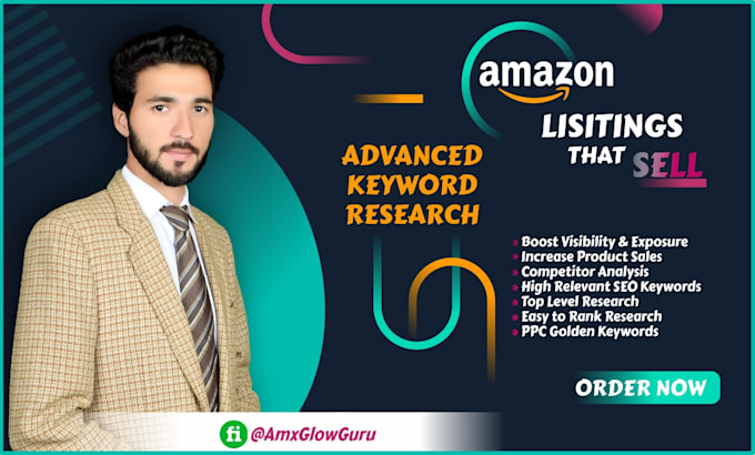do advanced SEO keyword research, amazon product listing description