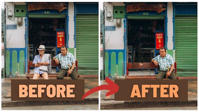 remove unwanted objects from photos