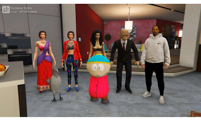 make custom height peds for gta5 and fivem server