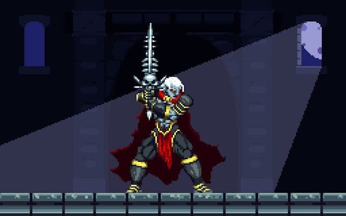 create or animate a pixel art character or tileset for you