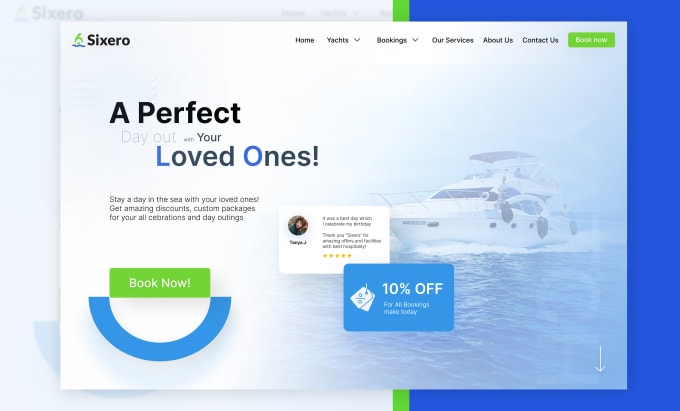 I will do website and landing page ui ux with best ux research