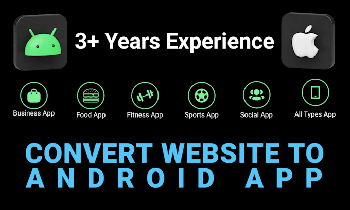 convert website to android application