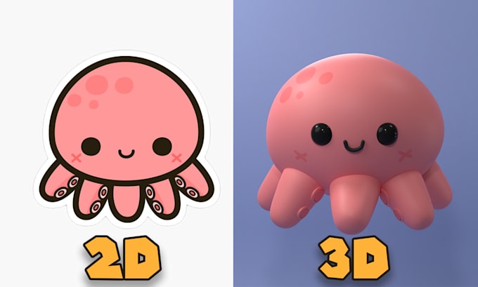 your concept in a 3d model for printing