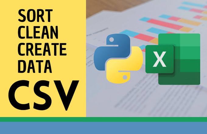 clean, modify, organize and create data from a CSV or excel file