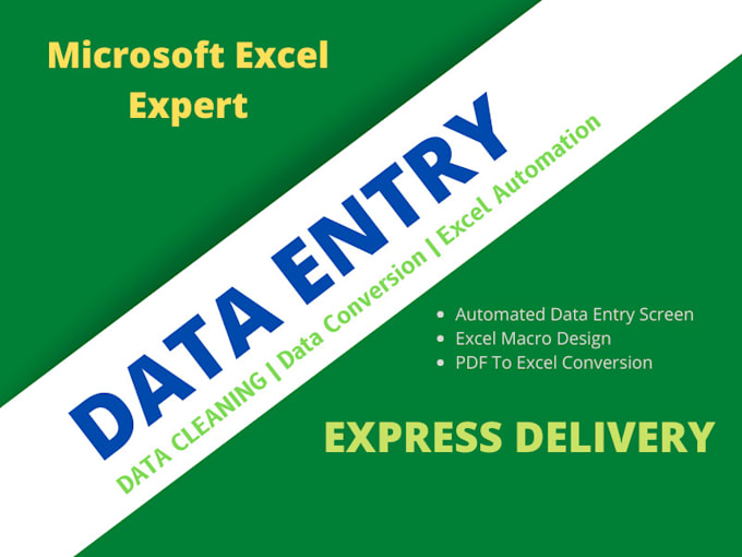 do expert data entry microsoft excel google spreadsheet work