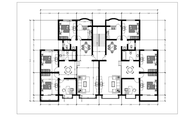 Convert pdf, sketch or image to autocad drawing by Sandu_arcdesign | Fiverr