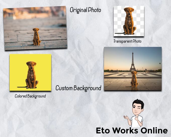 Remove background pictures and make them transparent by Etoworks | Fiverr