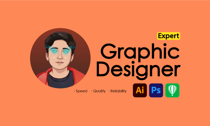 Do graphic design, adobe illustrator, adobe photoshop, coreldraw work ...