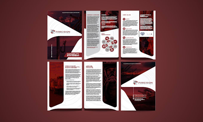 write and design a government contractor capability statement