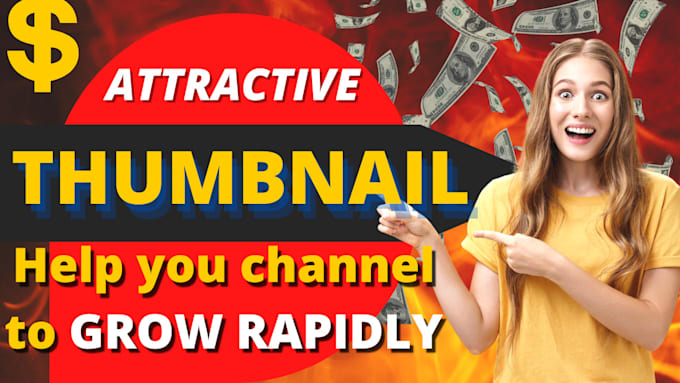 Design amazing youtube thumbnail in 1 hour by Hammad_siid | Fiverr