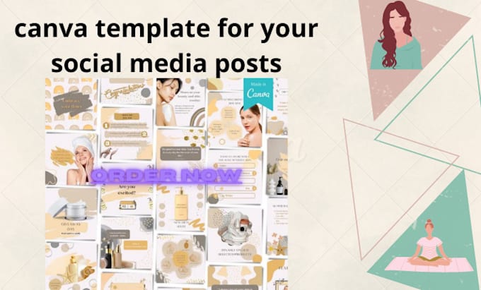 Create eye catching social media designs on canva by Shanzay505 | Fiverr