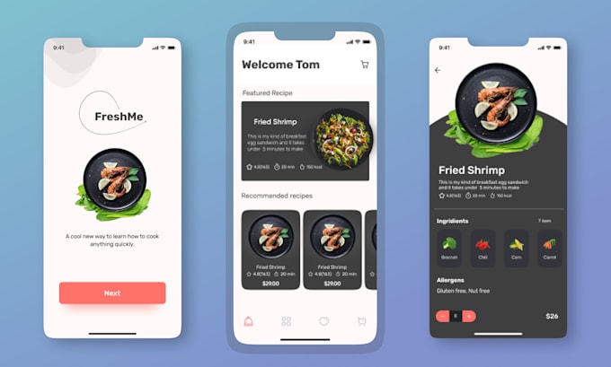 do mobile app ui design in figma