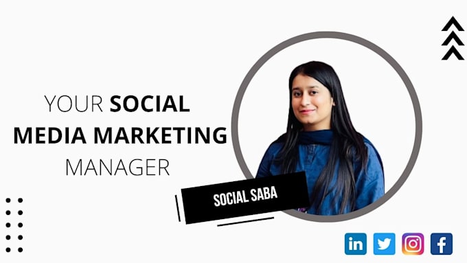 be your social media marketing manager