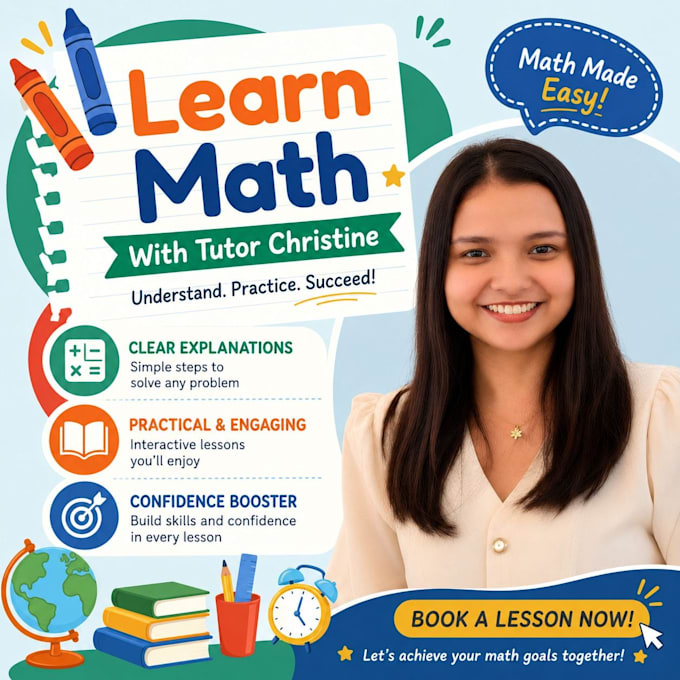 tutor kids who wants to learn math