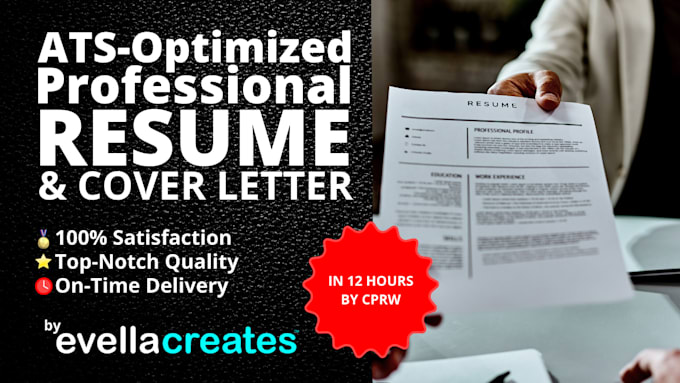 write professional resumes for project managers