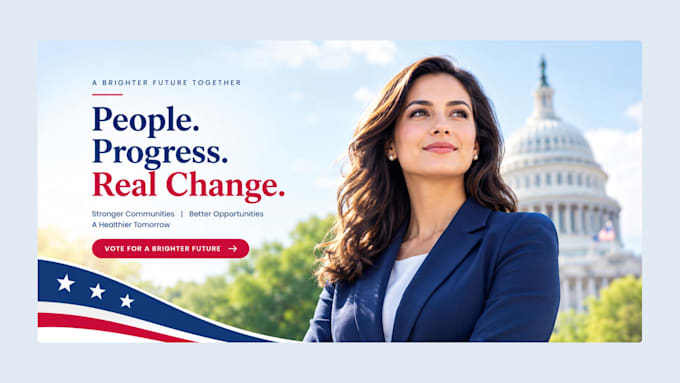 create political campaign or nonprofit organization website