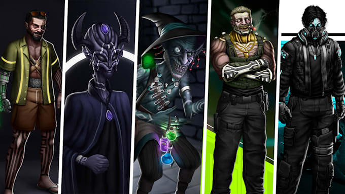 make you a character design