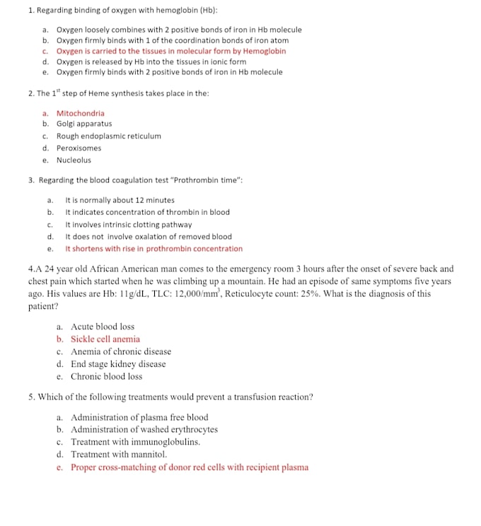 make multiple choice questions with explanations